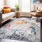 World Rug Gallery Modern Abstract Whispers Area Rug 3'3'' x 5' Multi 936MULTI3X5 - alternate 1